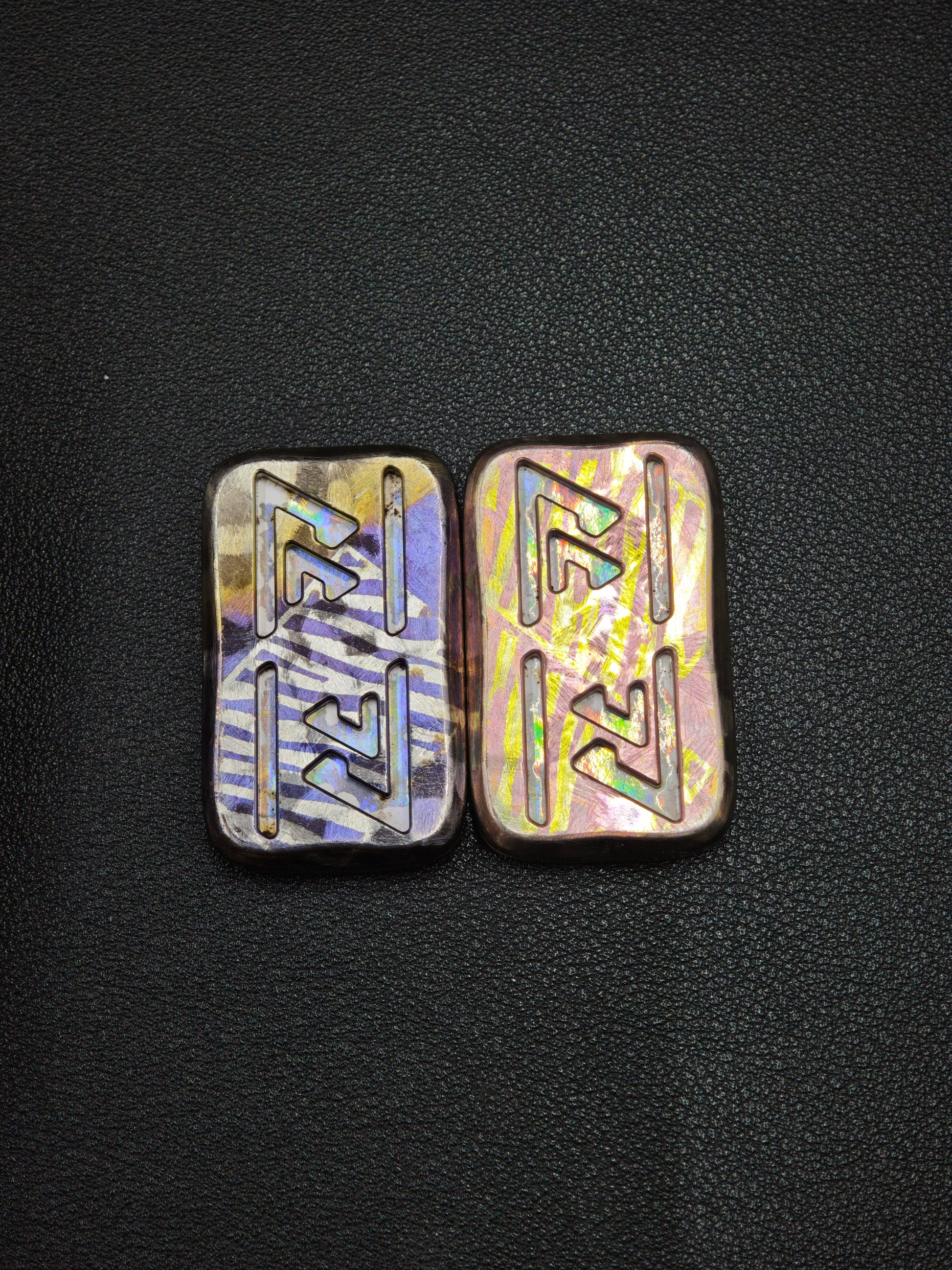 Boundary Mountain Crystallized Titanium