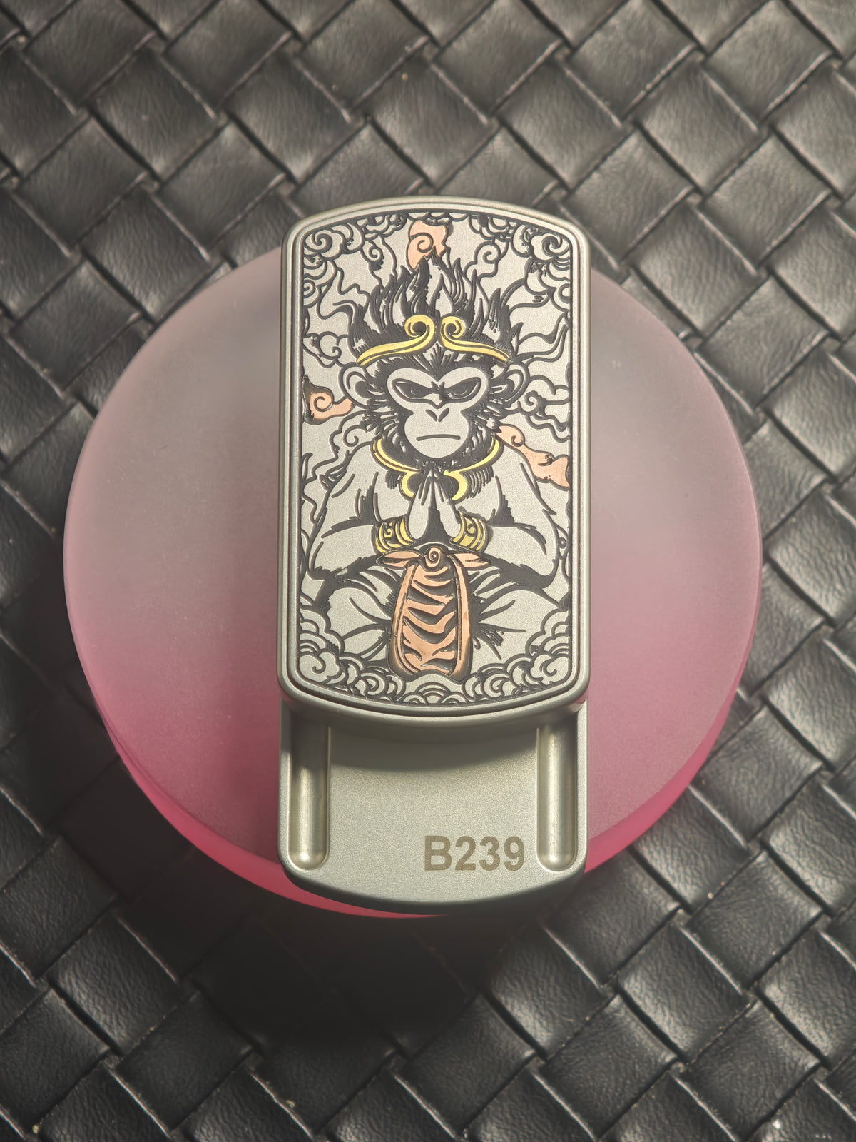 Root Three Titanium Engraved