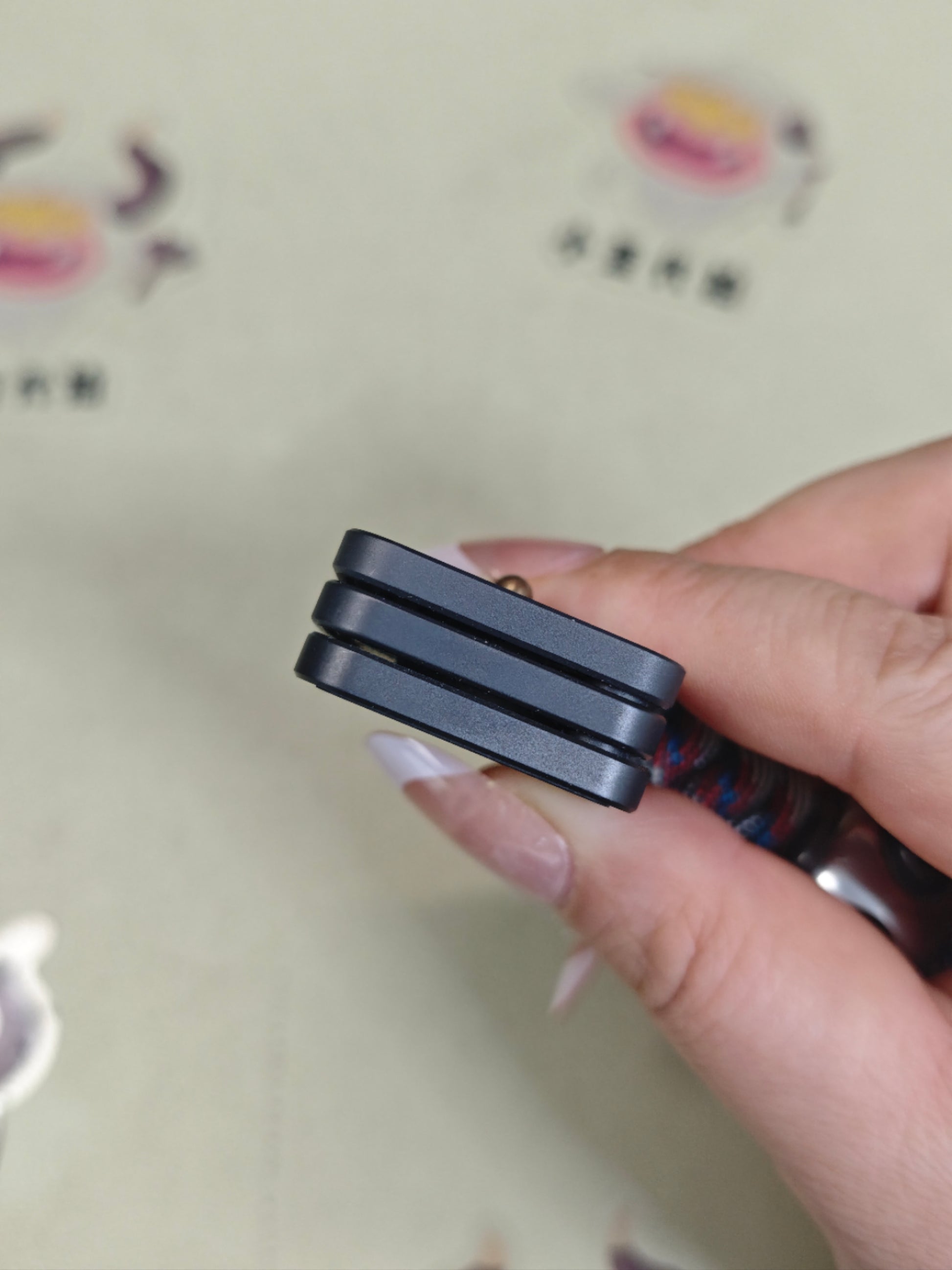 AAA Push Card Stainless Steel