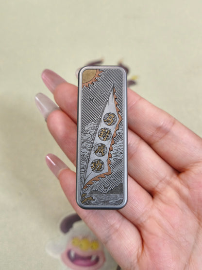 Chewing Gum 2.0 Titanium Engraved