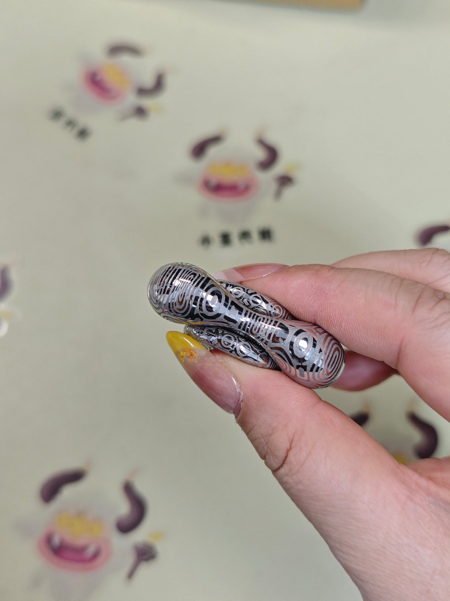 Three-Leaf Cell Damasteel