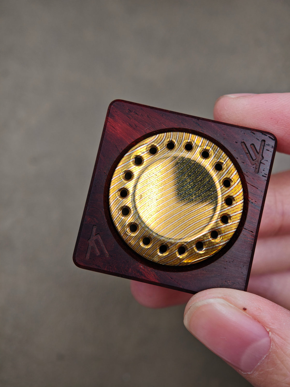Fang Wu Mokume Polished