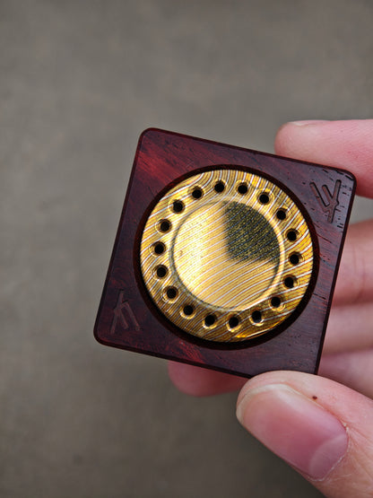 Fang Wu Mokume Polished