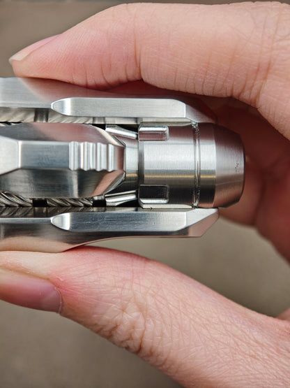 Lazer Crystalized r Stainless Steel
