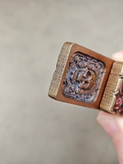 Maya Priest Copper Brass