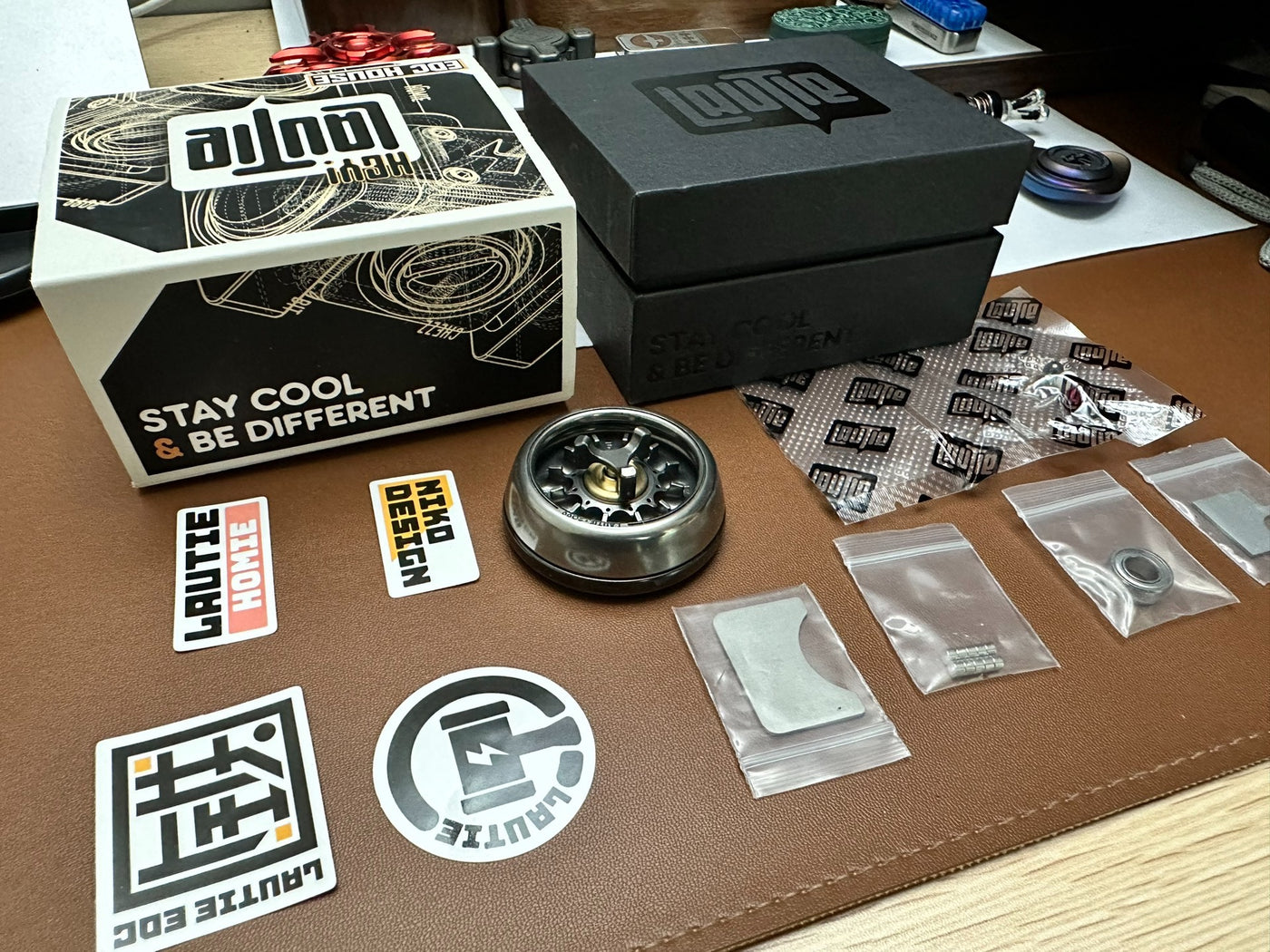Carnival-Nano Spinner Zirconium+Stainless Steel