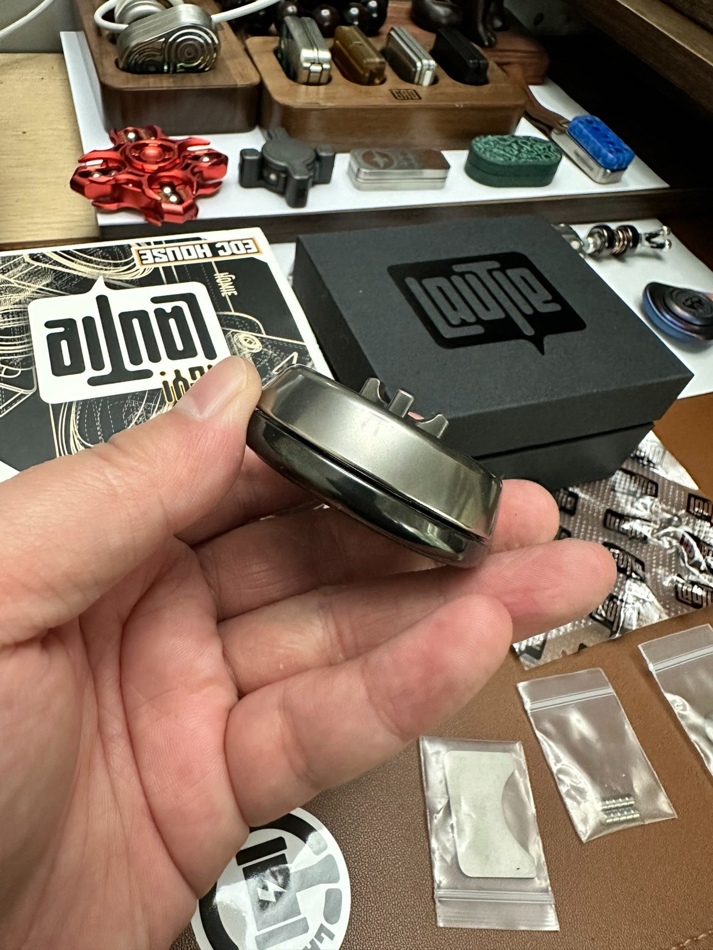 Carnival-Nano Spinner Zirconium+Stainless Steel