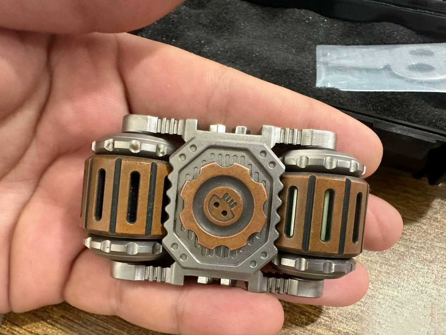 War Rig Brass + Titanium