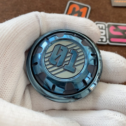 Time Badge Regular Purchase Zirconium Ice Blue