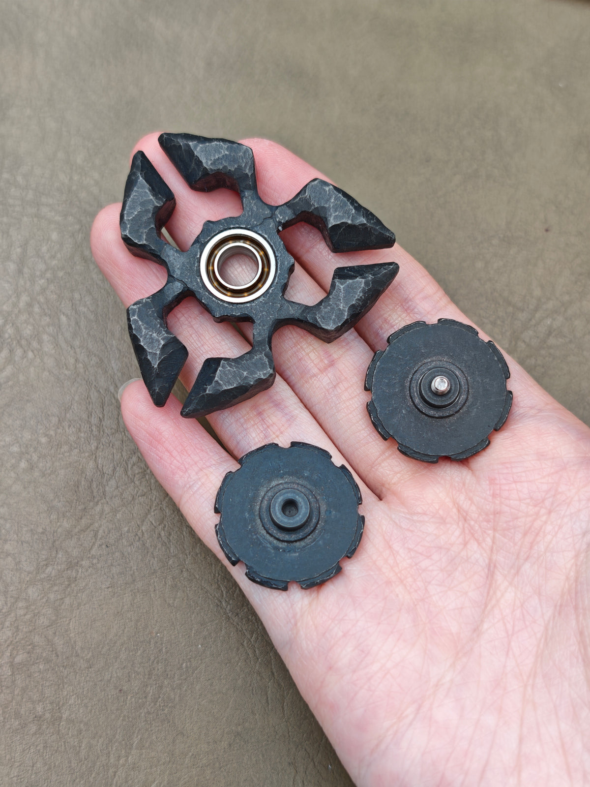 Scorpio Bearing Cap Tungsten Stone Textured