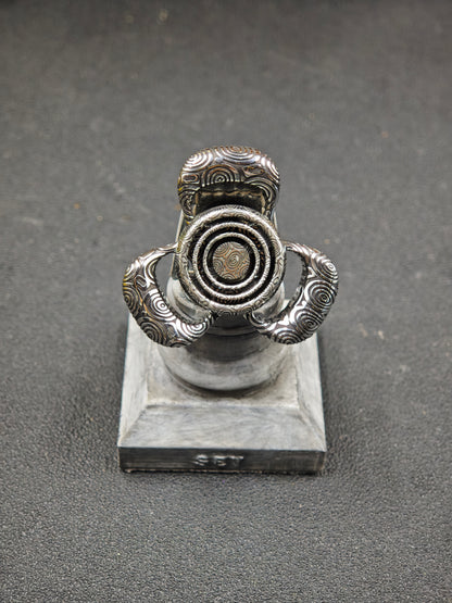 Three-Leaf Horizon OG Damasteel