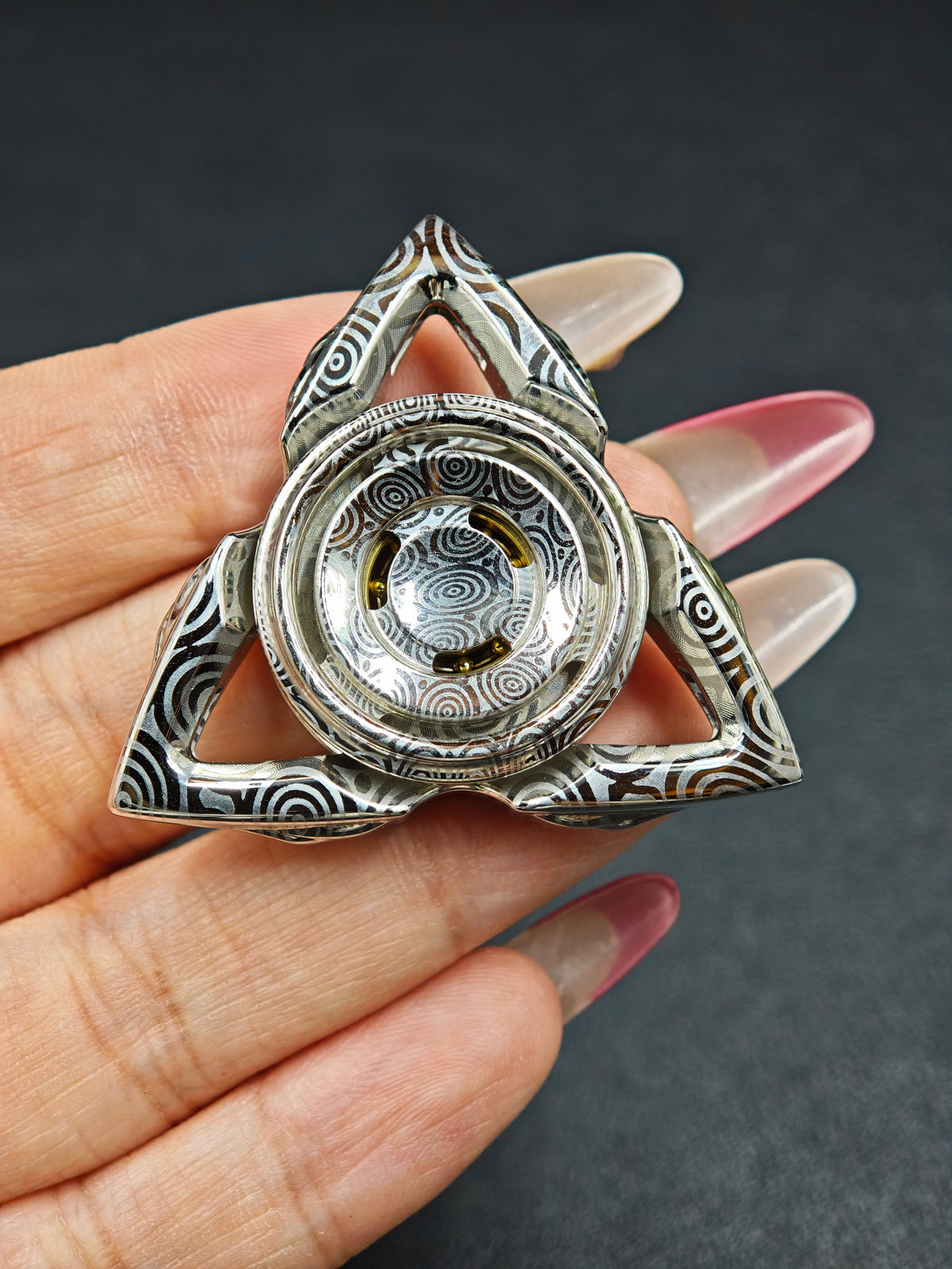 Shanhai Chongming Damasteel Etched Polished