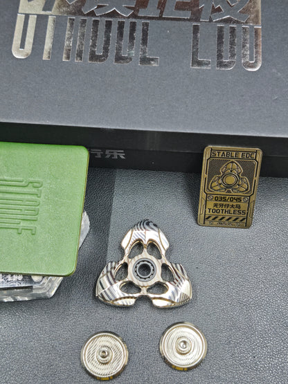 Toothless Finale Special Material Damasteel