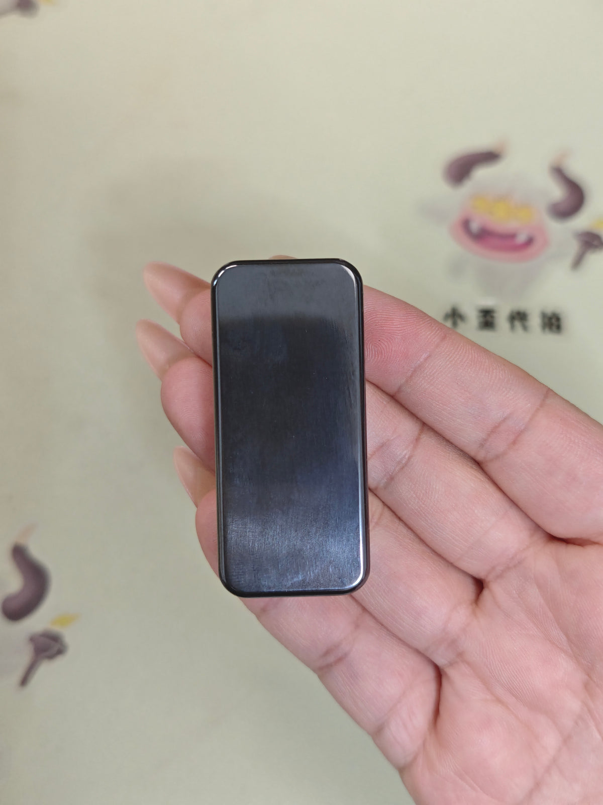 Brocade & Azure Paperweight Zirconium Polished