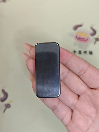 Brocade & Azure Paperweight Zirconium Polished