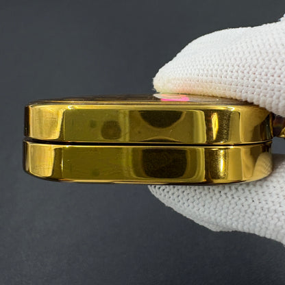 Ling Yun 3.0 Stainless Steel Gold Plated Resin-Sealed