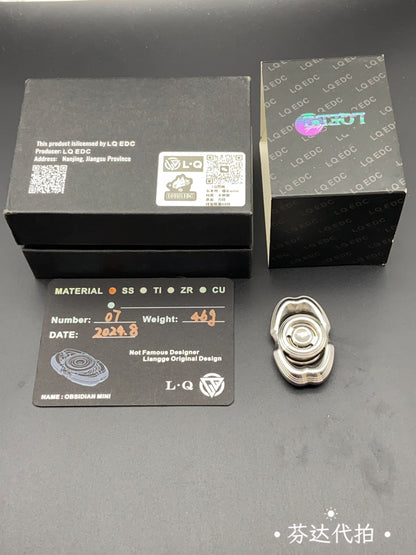 Obsidian Crystalized Stainless Steel
