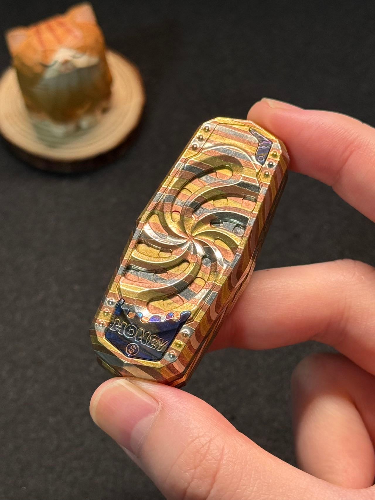 Monolith Mokume Copper