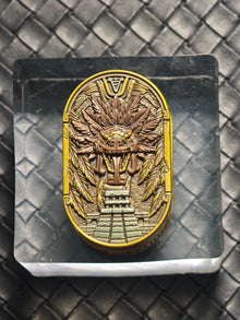 Maya Quetzalcoatl Wave Brass