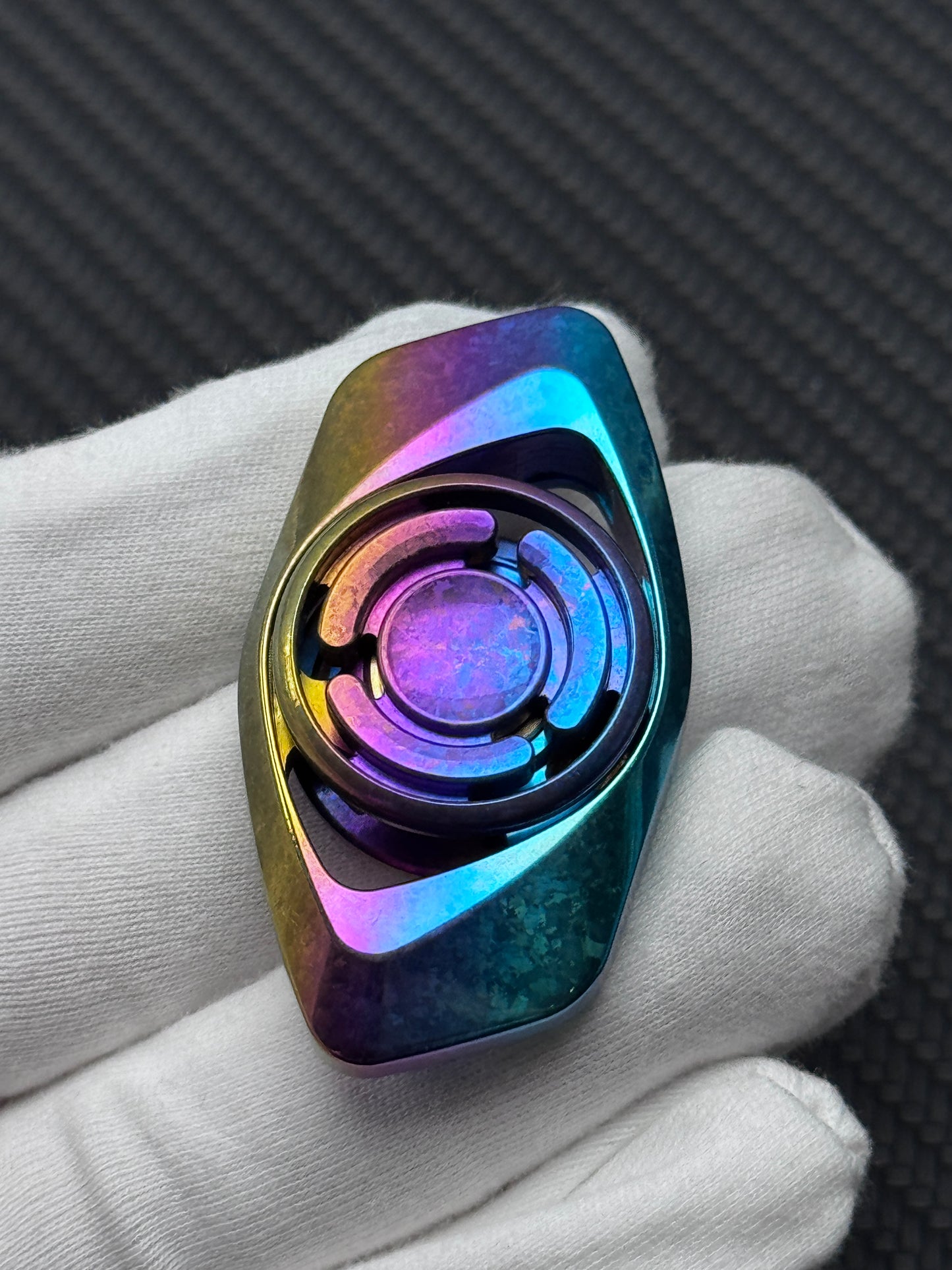 Snake Lock Accessories Bearing Cap Crystallized Titanium