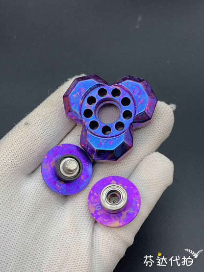 Crystal Crystallized Titanium
