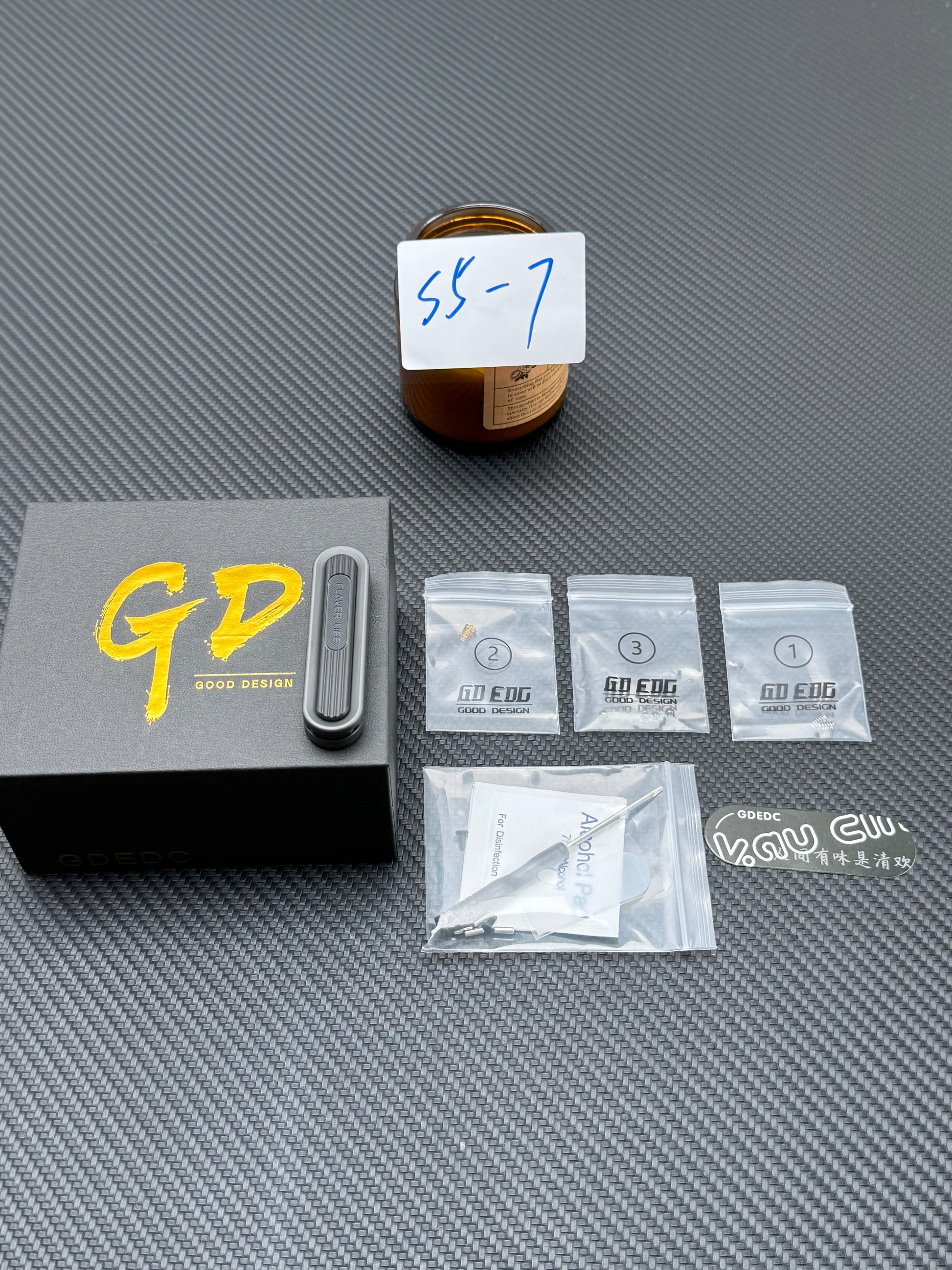 Spice Pin Zirconium Brushed