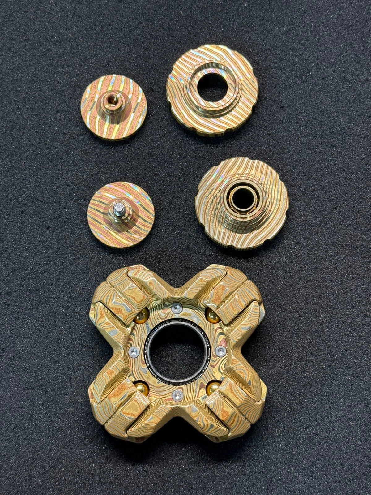 Armor Pie Shell Opening Mokume