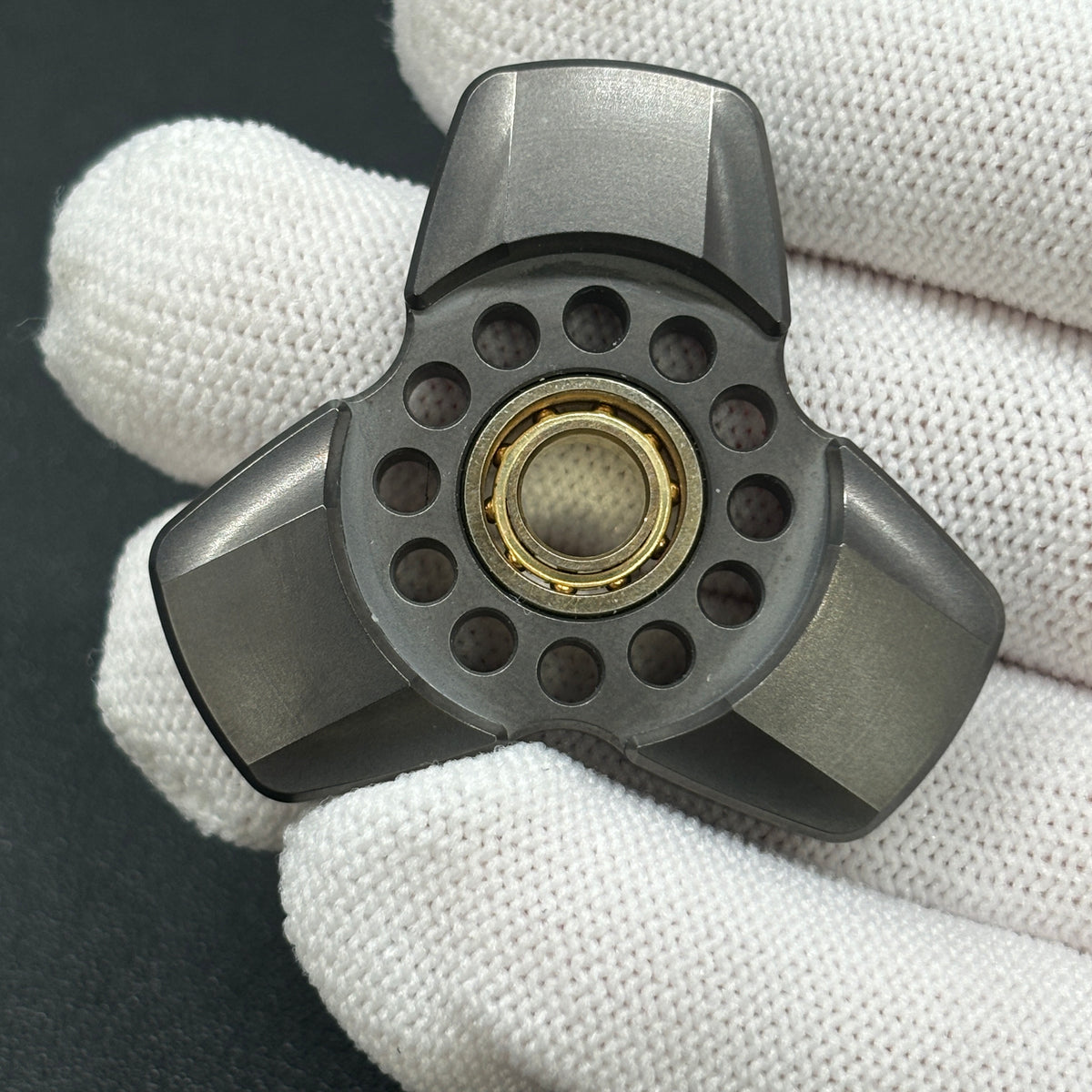 Gentle Breeze Bearing Cap Stainless Steel PVD Coated Stonewashed Machine Finished