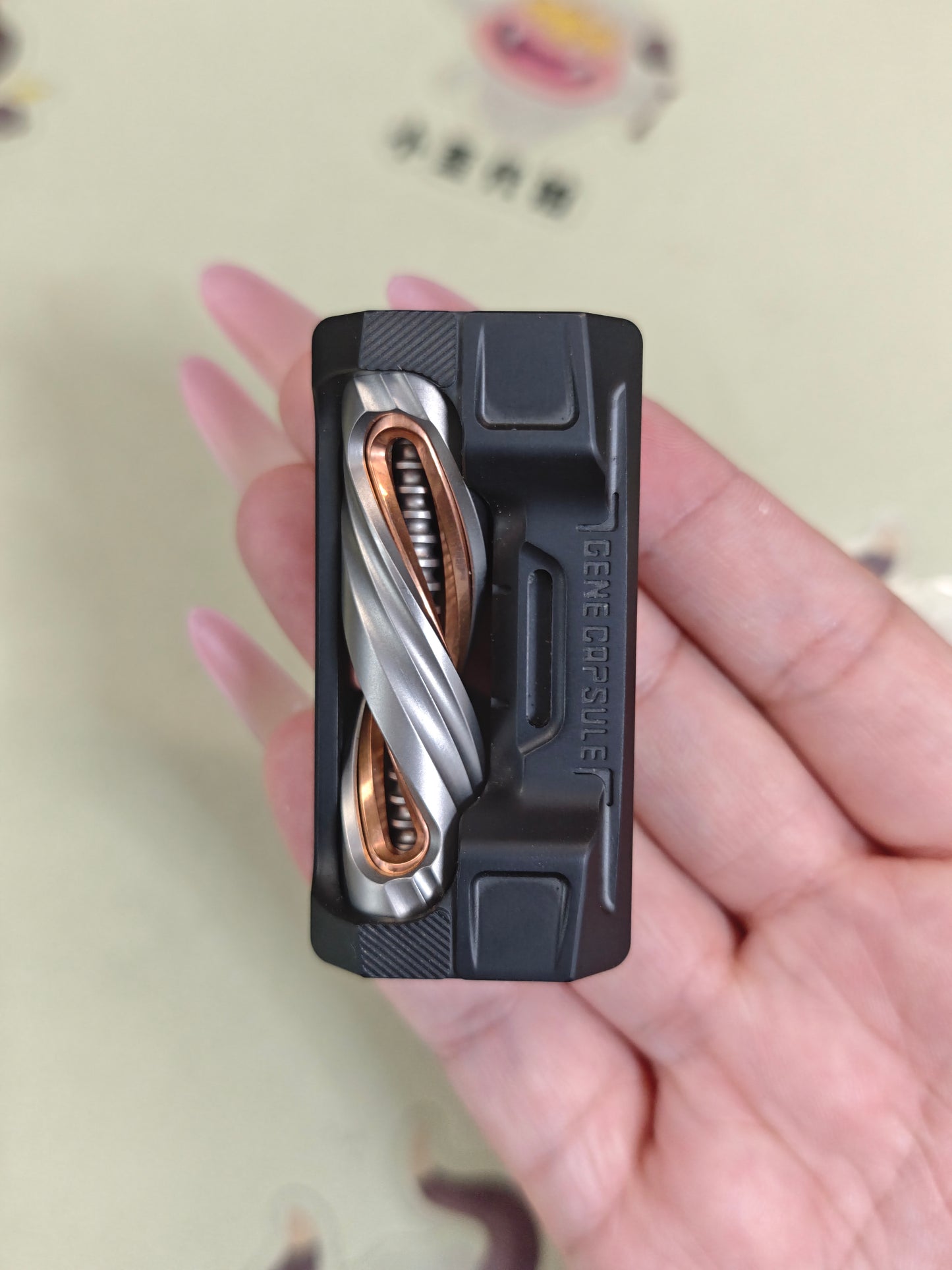 01EDC Gene Capsule Titanium PVD Coated