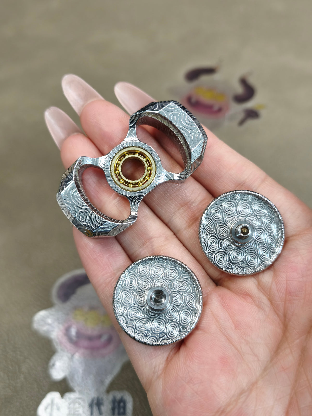 Whisper Duo Damasteel