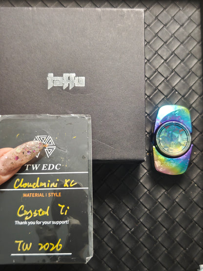 Premium Exquisite Cloud Crystallized Titanium