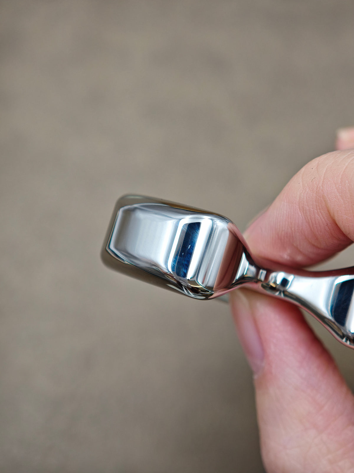 Three-Leaf Horizon OG Stainless Steel Polished