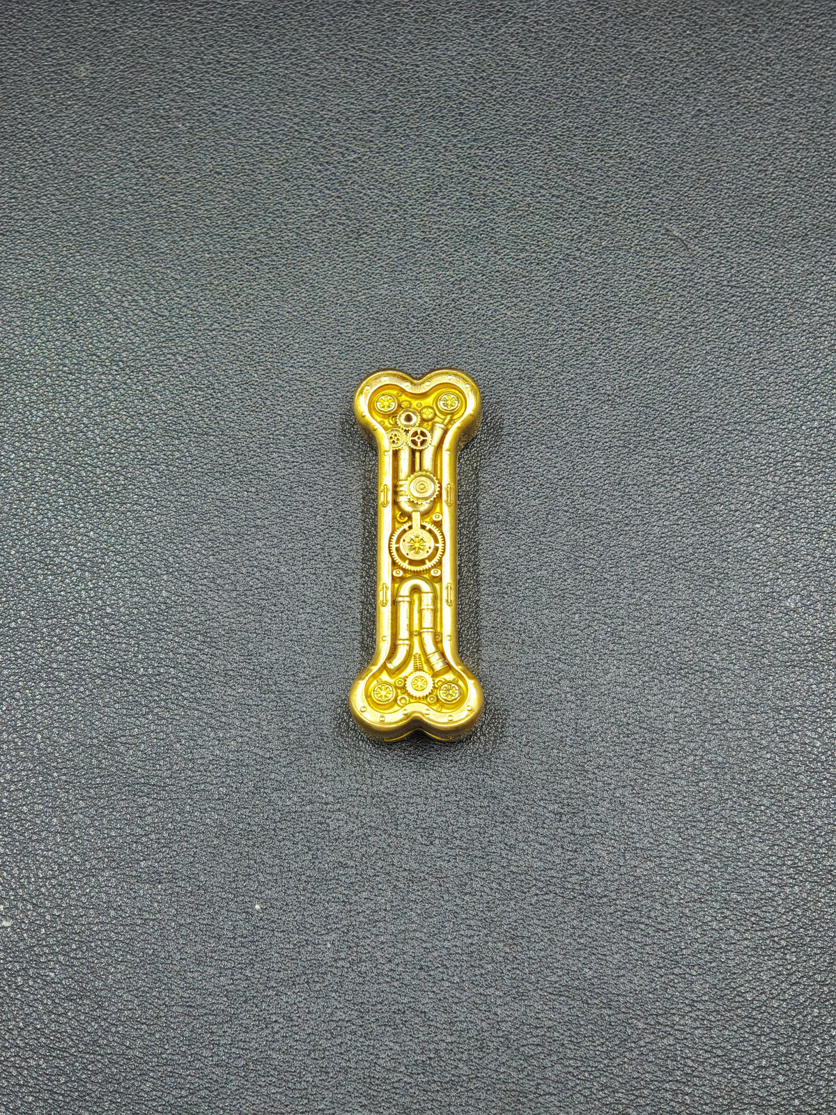 Thorn Light Steam Bone Brass Engraved