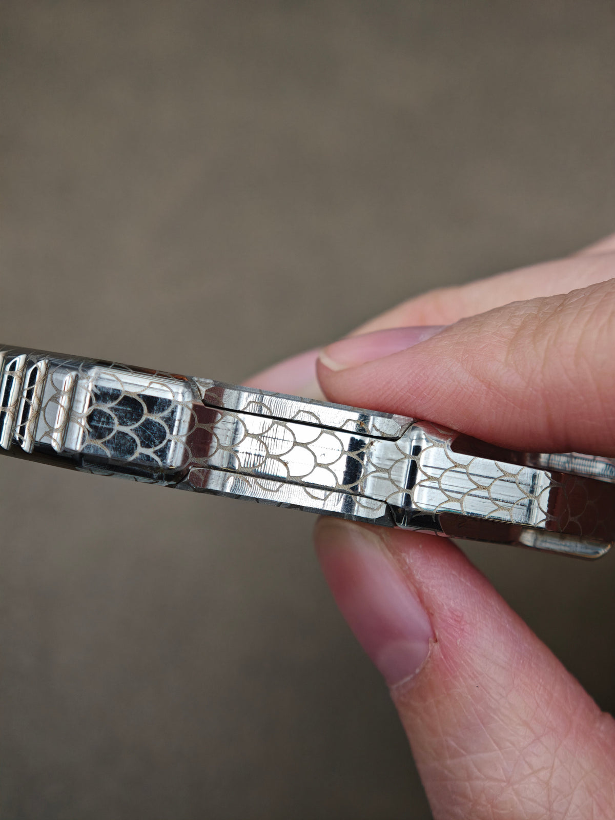 Viper1.0 Stainless Steel Engraved