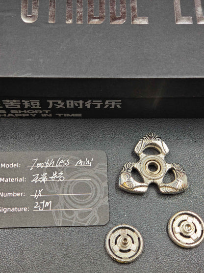 Toothless Mini Pearl White Stainless Steel