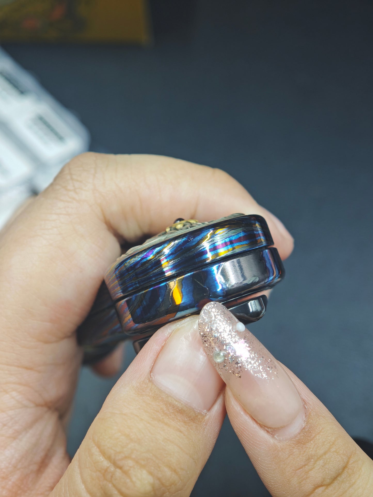 Demon Subduing Toga Tangcao Pattern Zircuti