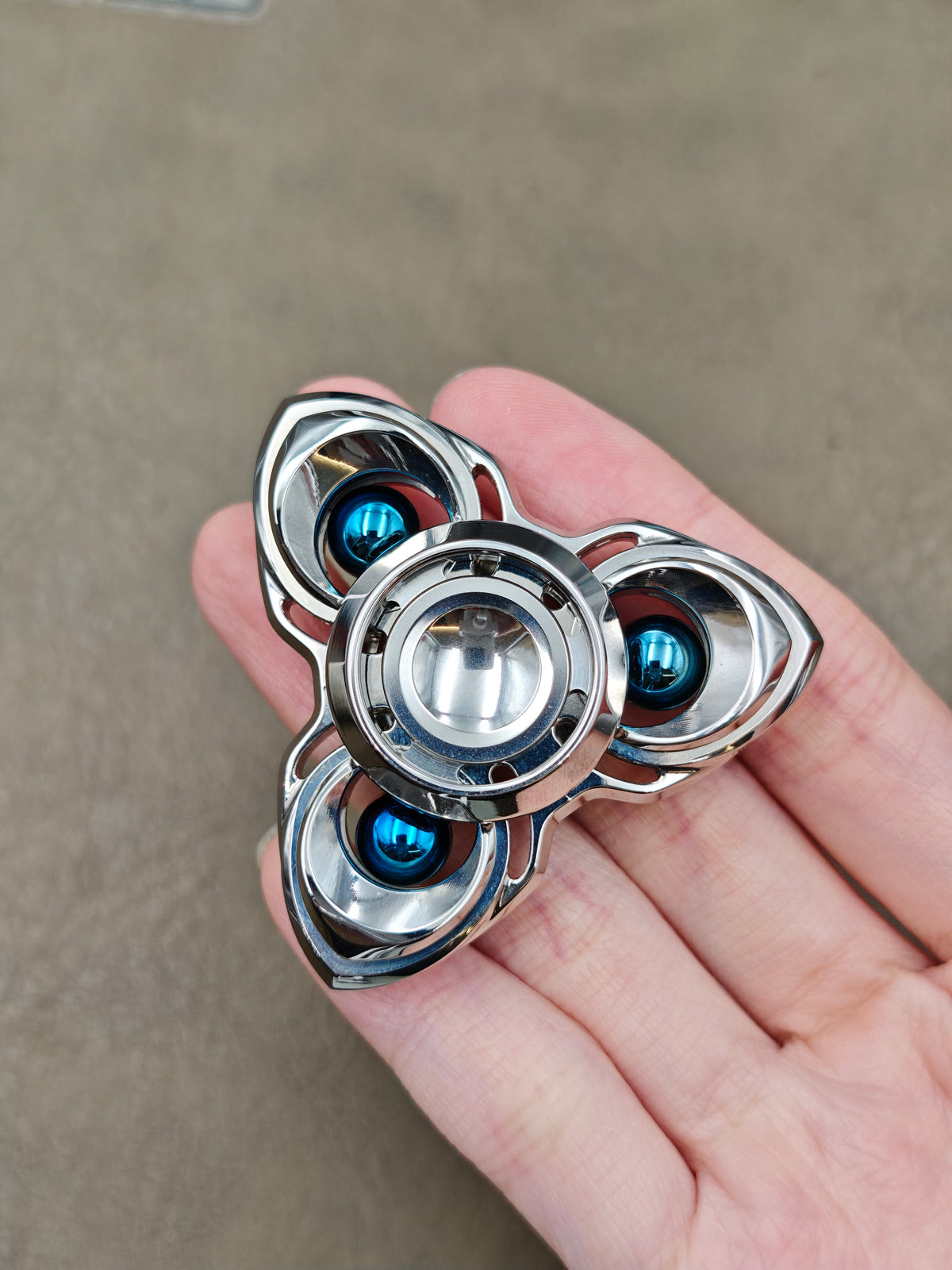 Twin Plume Stainless Steel Polished