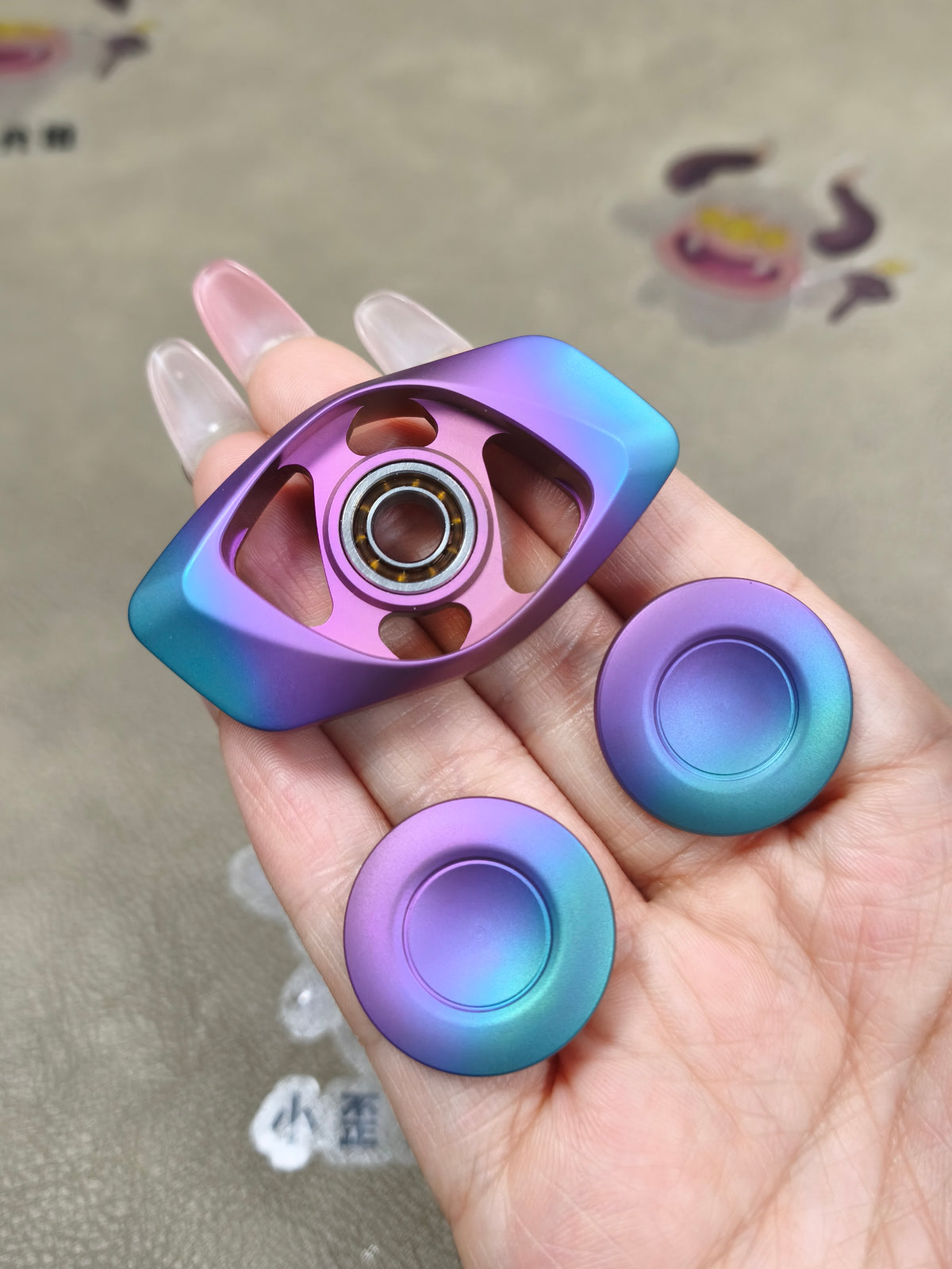 Mirror Eye Titanium Anodized Brushed