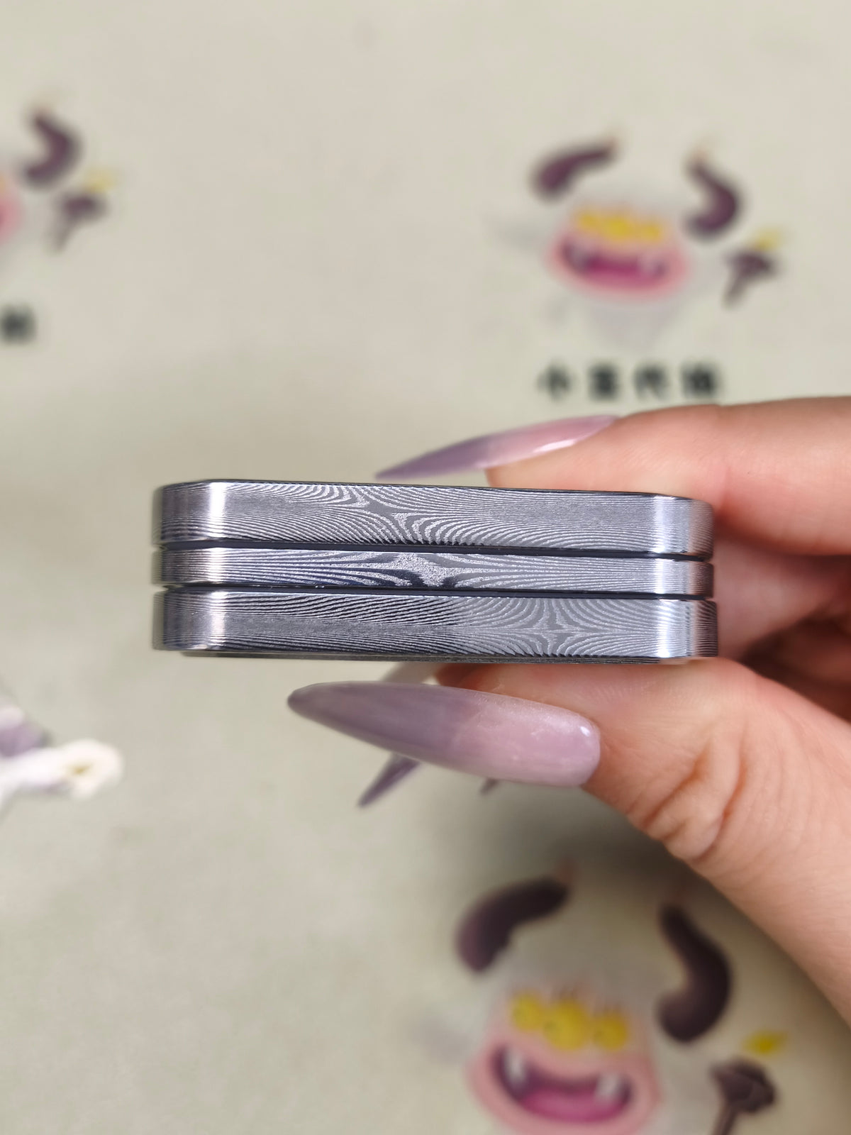 Schrodinger Cat Damasteel