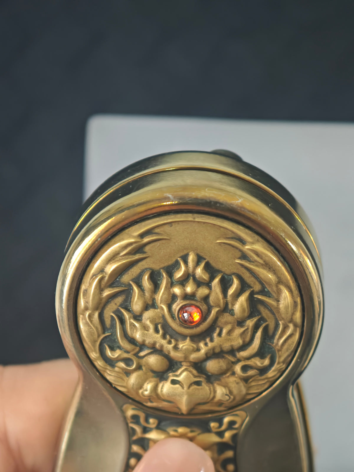 Demon Subduing Toga Tangcao Pattern Titanium