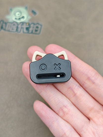Demon Ji Emoji Pendant Zirconium
