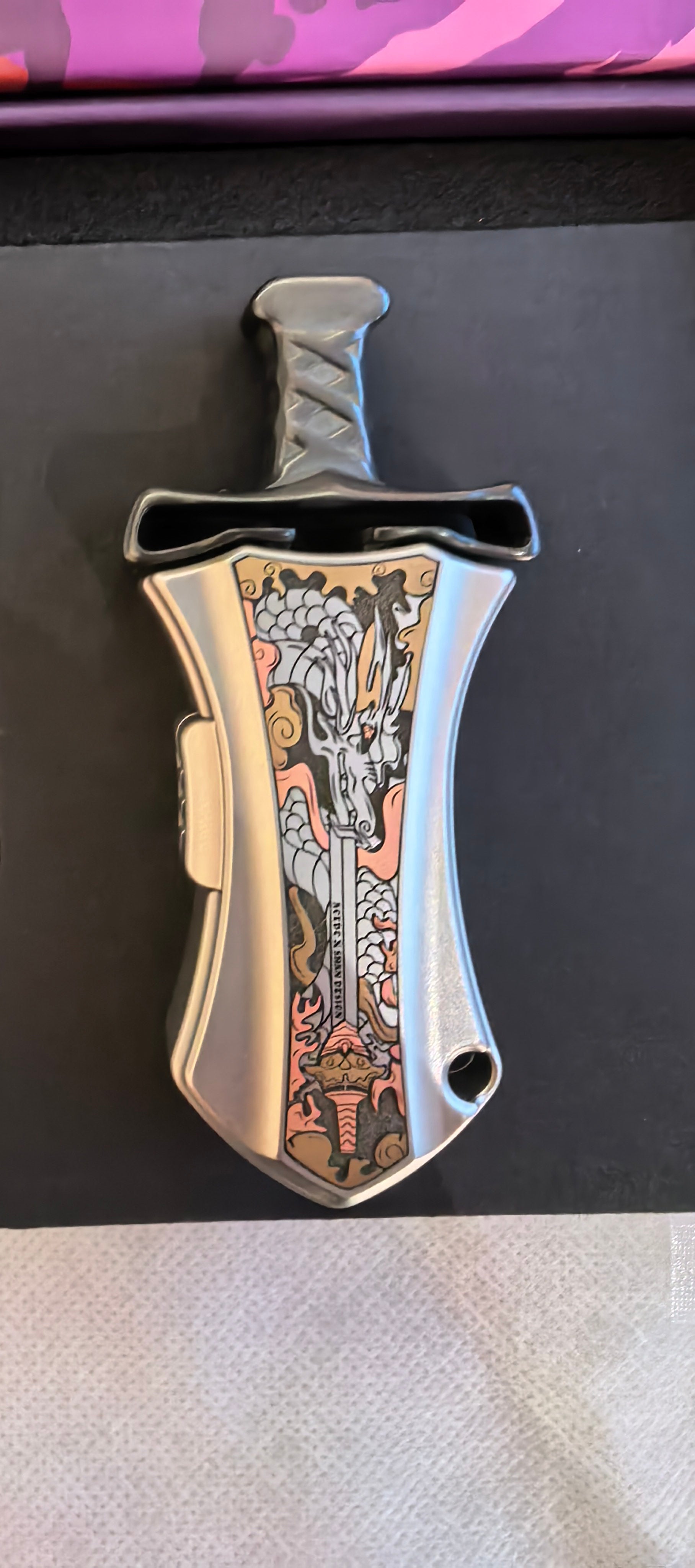 Master Sword Stainless Steel Zirconium Limited Edition