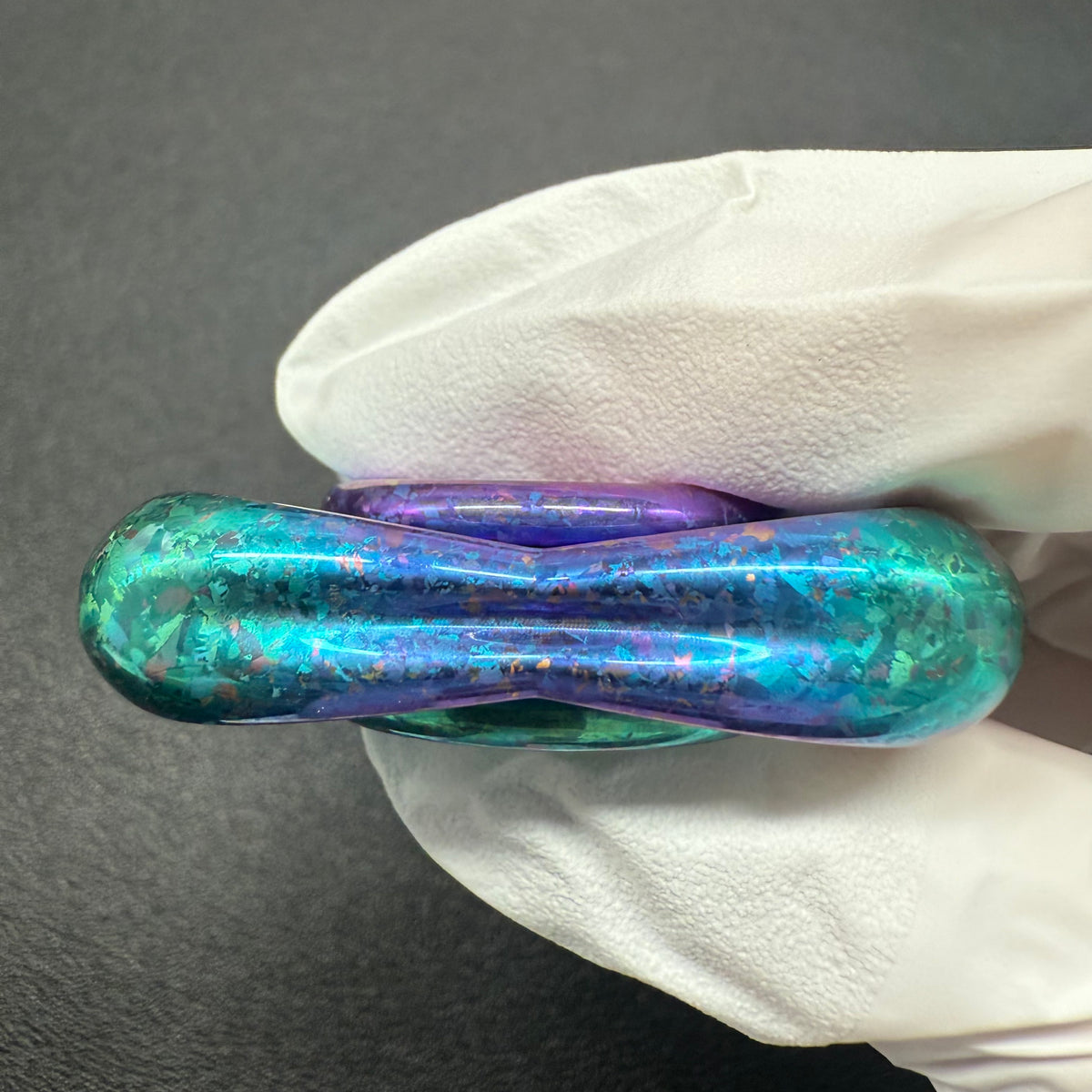 Crossing Crystallized Titanium
