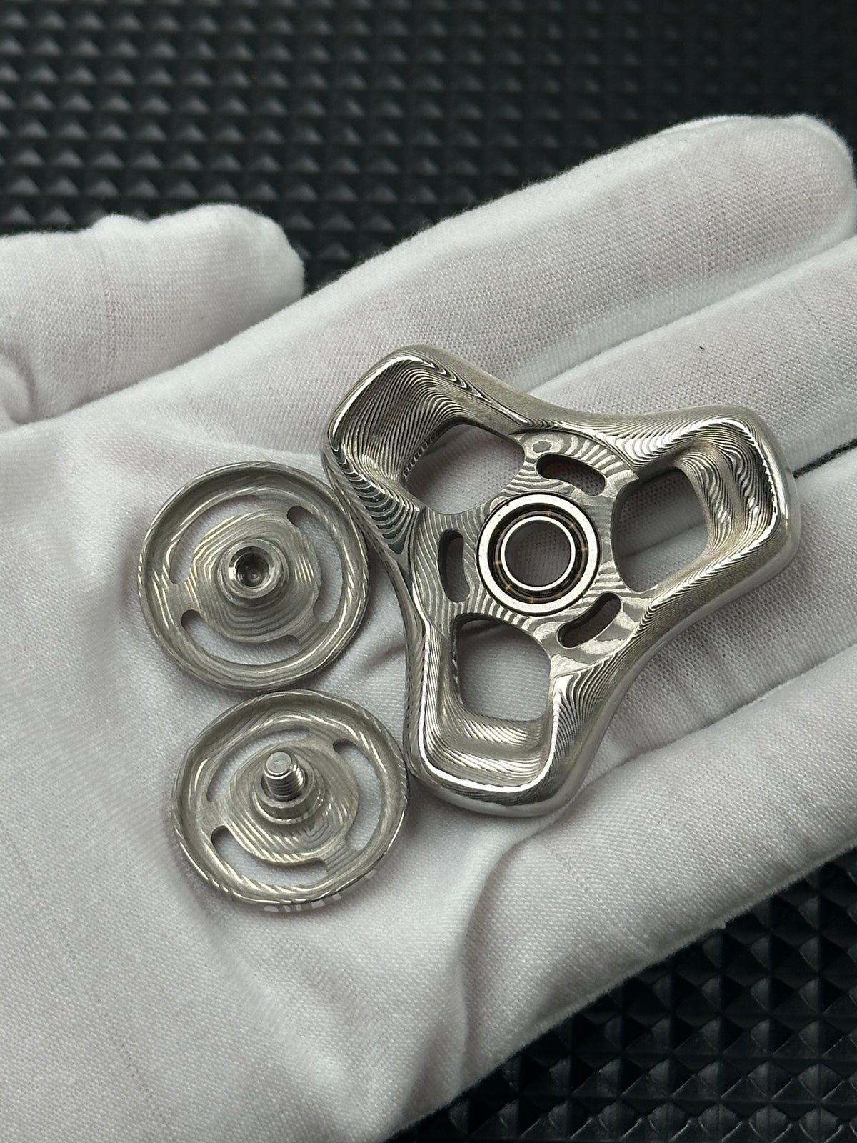Folding Leaf Mini Damasteel