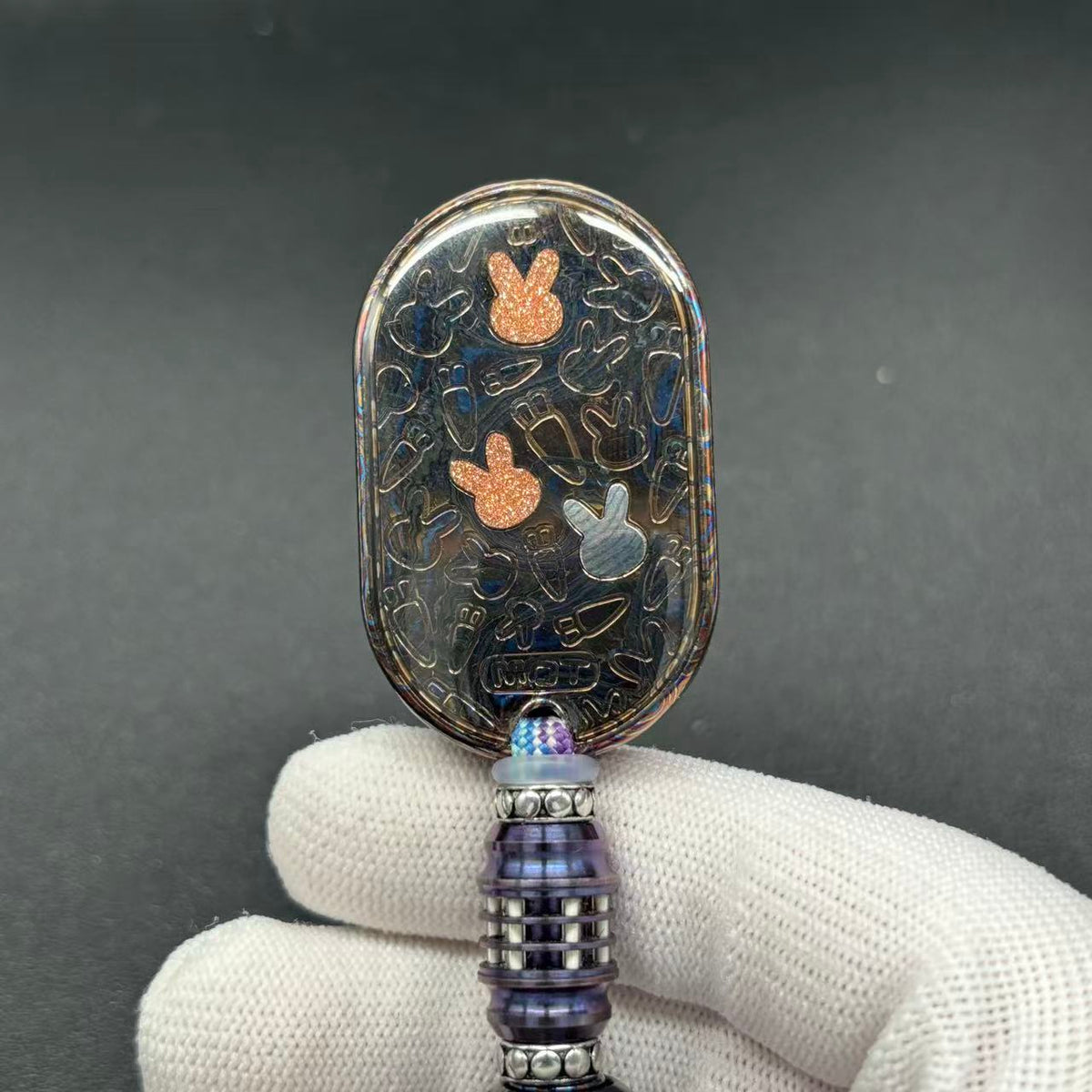 Grumpy Rabbit Rhythm Zircuti Resin-Sealed