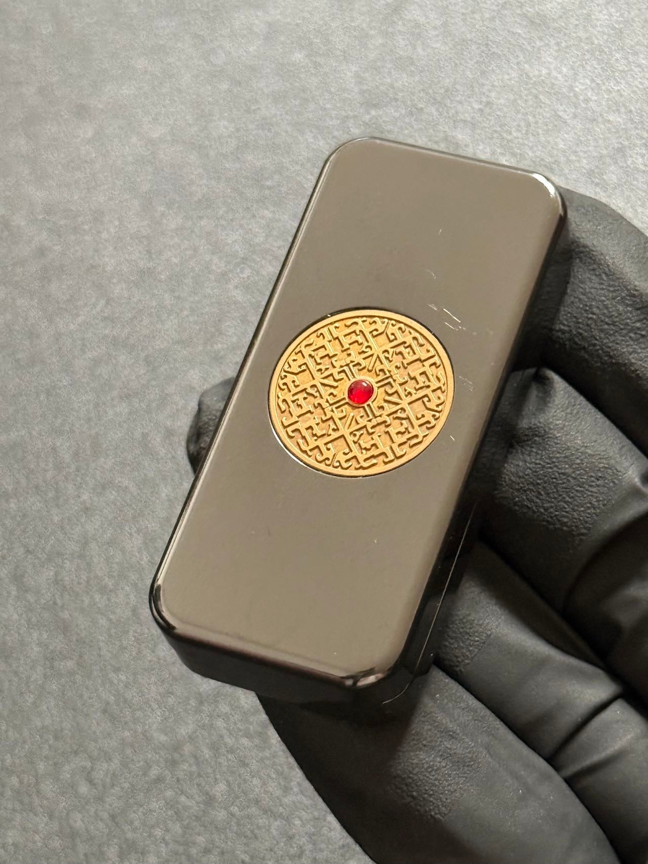 Brocade & Azure Paperweight Zirconium
