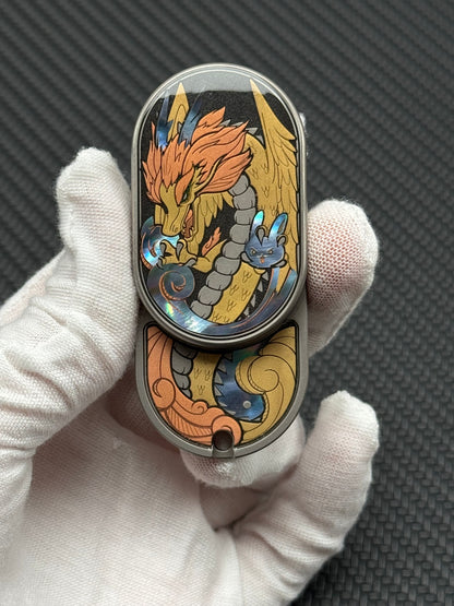 Couture Dragon Rhythm Titanium Resin-Sealed