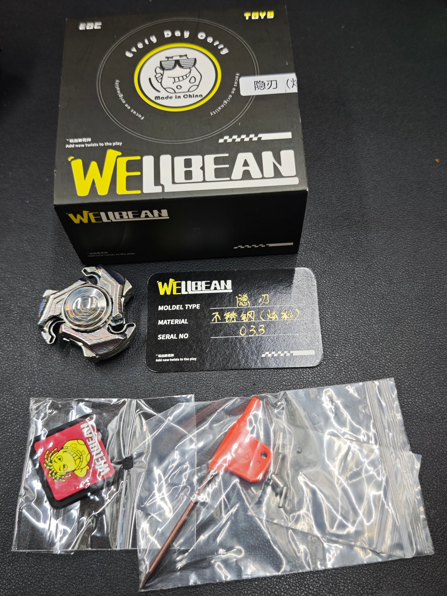 Hidden Blade Stainless Steel