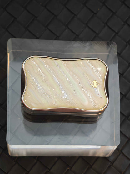 Peacock Aura Sand Stainless Steel