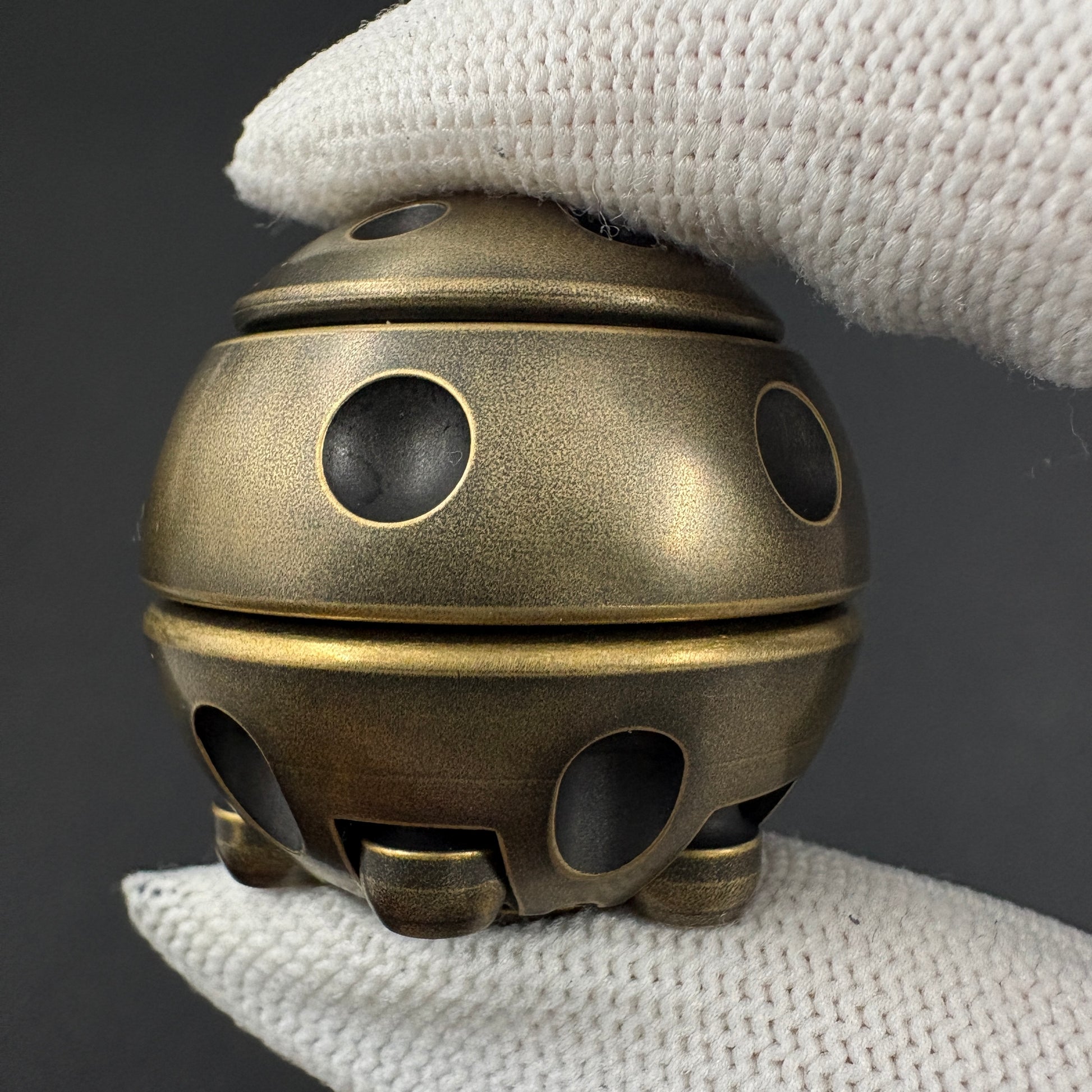 Death Star r Brass Distressed